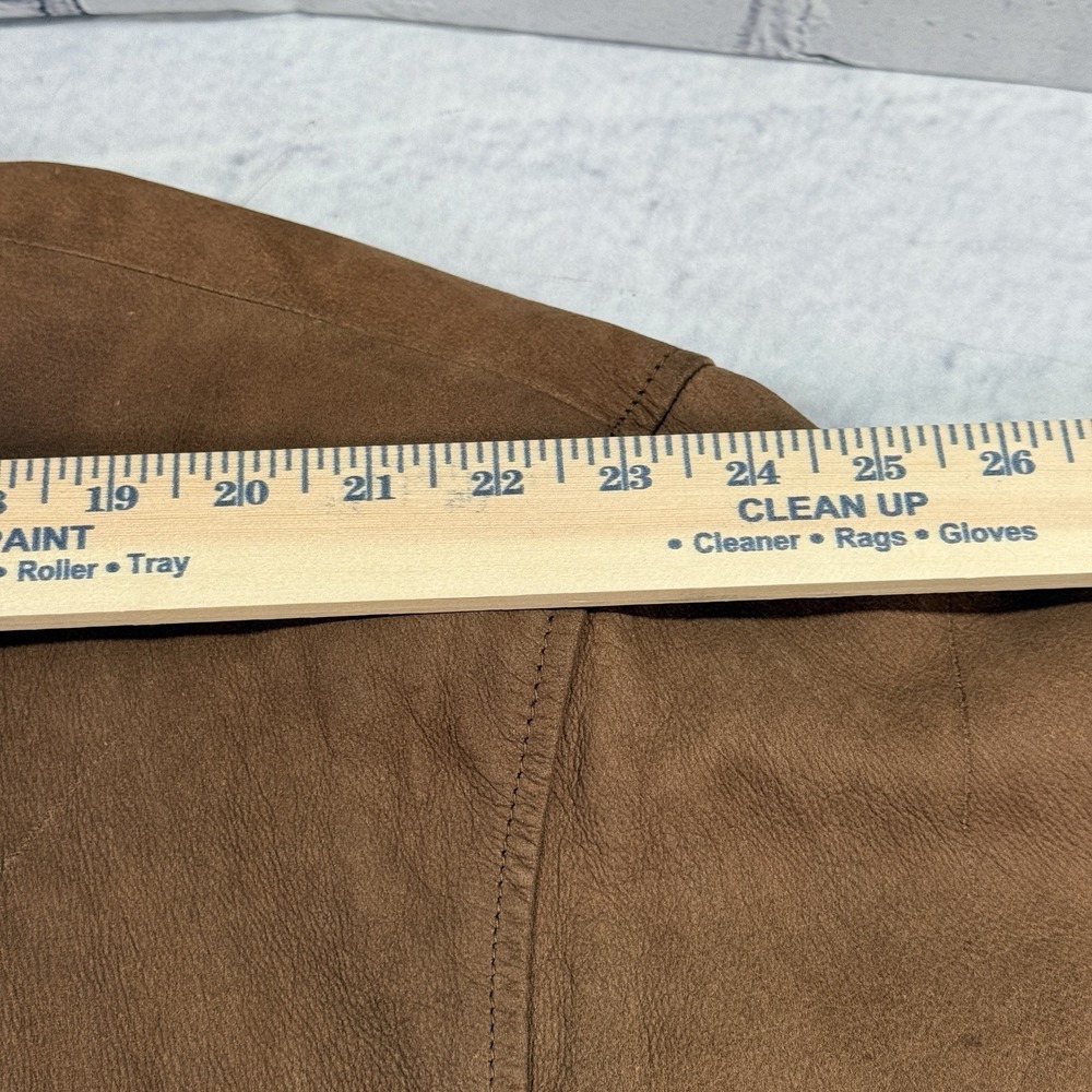 Wilsons‎ Adventure Bound Originals Brown Soft Leather Bomber Jacket Men's XL - Picture 7 of 16